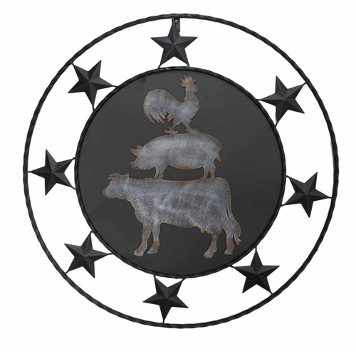 Animal Star Wall Art 61x61cm