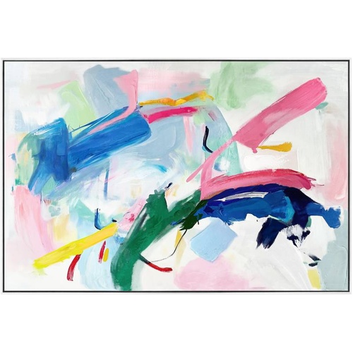 Too Much Fun Framed Artwork 120x80cm