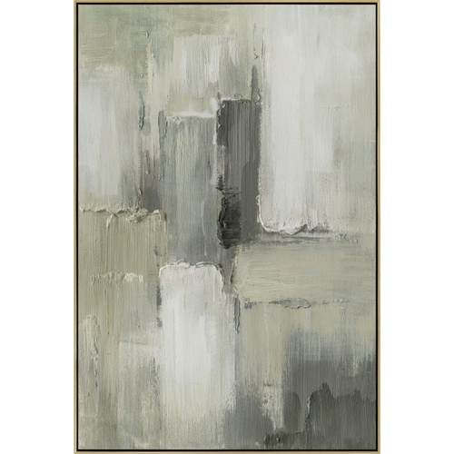 Green Shadow Framed Artwork 120cm