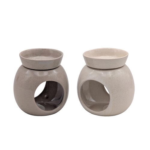 bulk 24 Ceramic Round Oil Burner 2 Asst 12cm