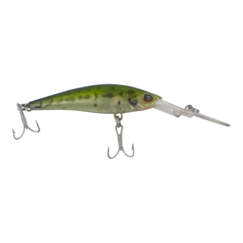 Finesse Wobbler Diving Lure, Olive Camo, 90mm