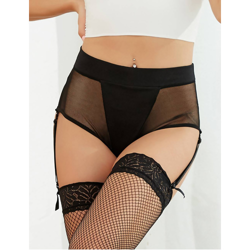 Gossamer Panty, Suspender and Stockings Set by My Secret Drawer 