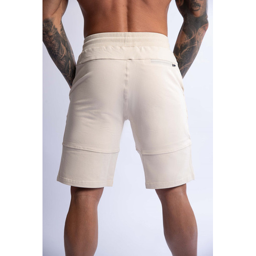 HARD HITTERS SLIM FIT TERRY SHORTS BEIGE X-LARGE