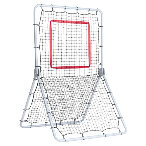 VEVOR Baseball And Softball Rebounder Net, 3.5 x 6 ft PitchBack Baseball Pitching Nest, Softball Pitchback Net, Fielding Trainer, Bounce Back Net for 