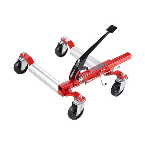 VEVOR Wheel Dolly, Max Capacity 1500 Lbs Car Dolly, Car Jack Dolly Lifter with 360° Rotatable Wheels, Heavy Duty Vehicle Positioning Ratchet Tire Jack