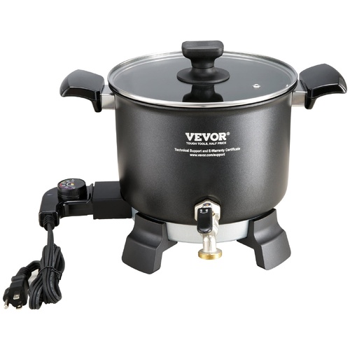 VEVOR Wax Melter for Candle Making, 5 Liter Large Electric Wax Melting Pot Easy Pour Spout, 4-level Temperature Control, Easy Clean for Candle Soap Cr