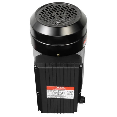 VEVOR 2.2KW Electric Motor 2800 rpm, AC 220~240V 13.8A, 90L, B3 Frame, Air Compressor Motor Single Phase, 24mm Keyed Shaft, CW/CCW Rotation for Agricu