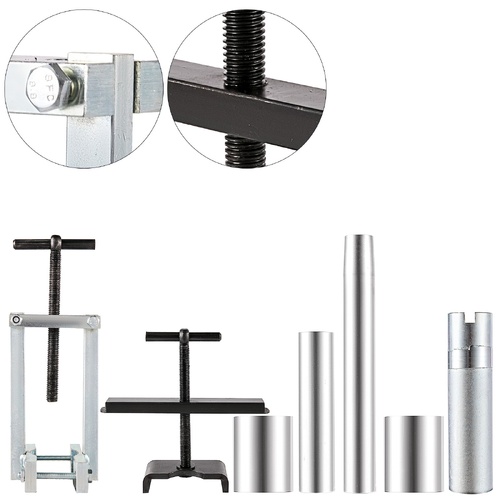 VEVOR Turbine Shaft, 6pcs Pump Stator Seal Ring Tools, Spring Compressor, Pump Puller Kit, Bushing Sizer Rotor Aligner, Pump Stator Seal Ring and Re-S