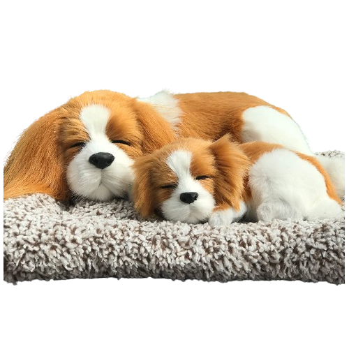 Sleepy Tails - Mother and Baby - King Charles Spaniel