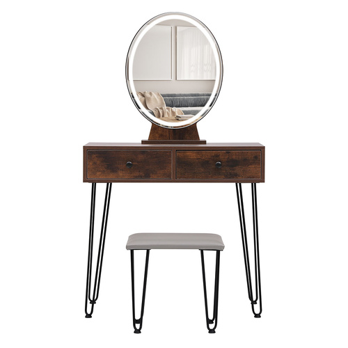 Dressing Table LED Light Strip Brown - Model-FD267D