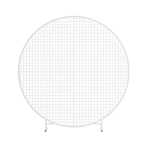 2M Round Backdrop Stand Wedding Background Decoration Party Flower Balloon Display