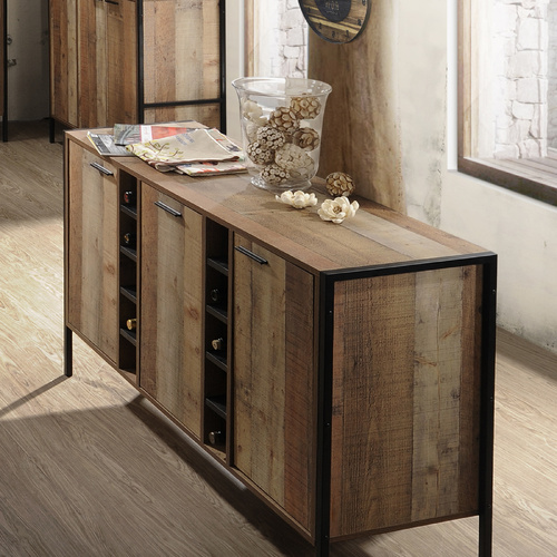 Mascot Wine Cabinet Oak