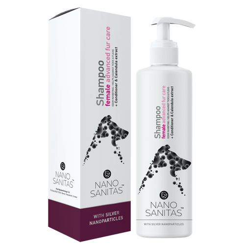 Nano Sanitas Female Fur Care Dog Shampoo 250 ml - Model-CF2B90