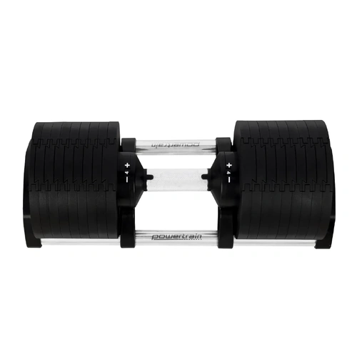 Powertrain Eon 36kg Dial-Up Adjustable Dumbbell Home Gym Weights