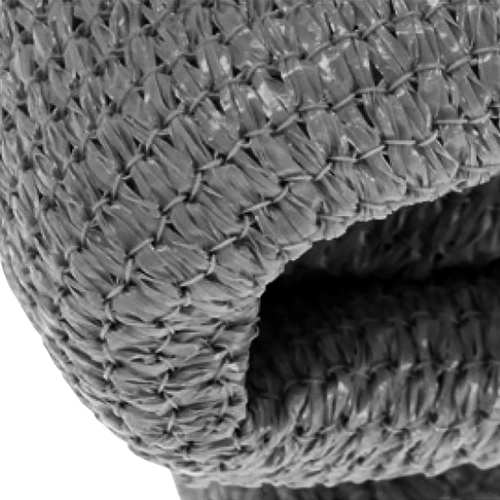 Wallaroo 280GSM Outdoor Sun Shade Sail Canopy Grey Square 6m x 6m